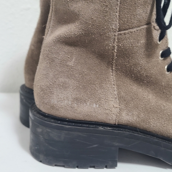 All saints  boots dusty cap toe combat moto boot - Picture 4 of 15